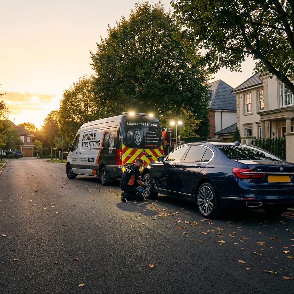 Mobile Tyre Fitting Van